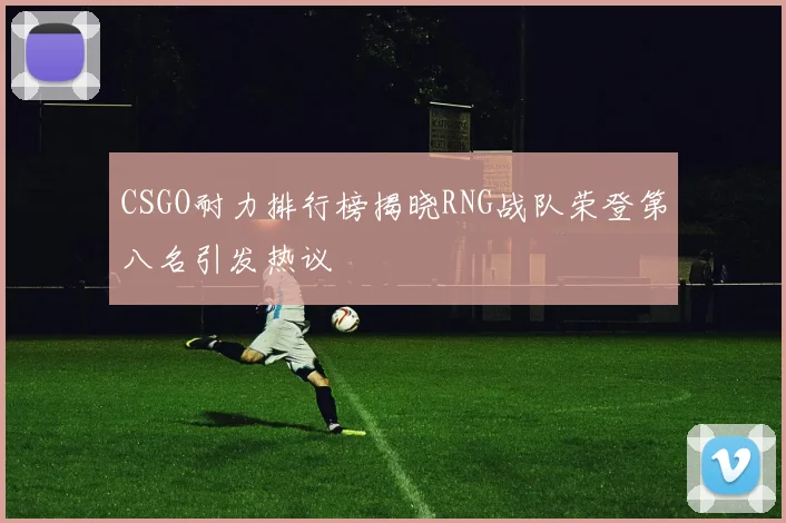 CSGO耐力排行榜揭晓RNG战队荣登第八名引发热议