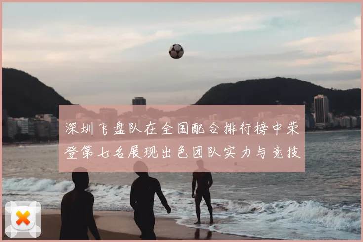 深圳飞盘队在全国配合排行榜中荣登第七名展现出色团队实力与竞技水平
