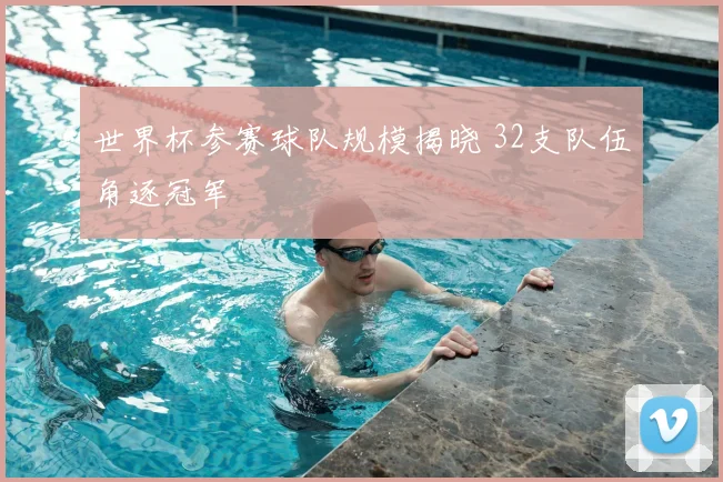 世界杯参赛球队规模揭晓 32支队伍角逐冠军